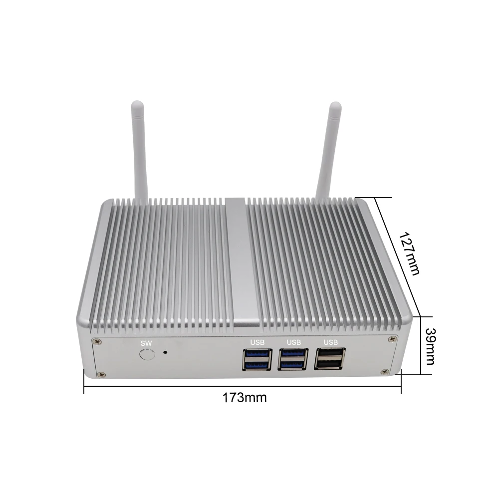 Eglobal Top Celeron N3150 настольный мини ПК 2* Lan 2* HD Prtatil PC wifi 6* USB 2* Kensington Lock Wake-On-Lan игровой ПК