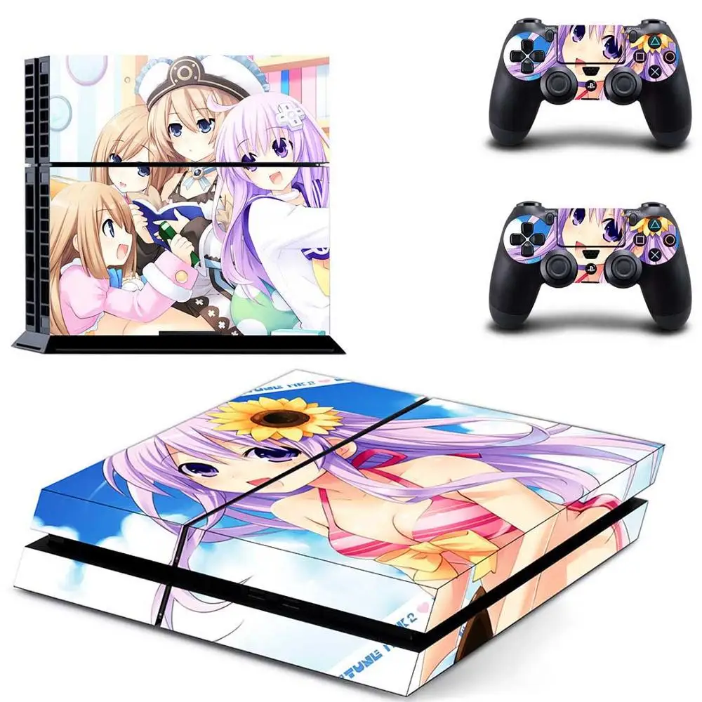 DPTM2367 PS 4 аниме-наклейки PS4 наклейка Play station 4 виниловые наклейки для кожи Обложка Pegatinas для консоли playstation 4 и 2 контроллера - Цвет: DPTM2367
