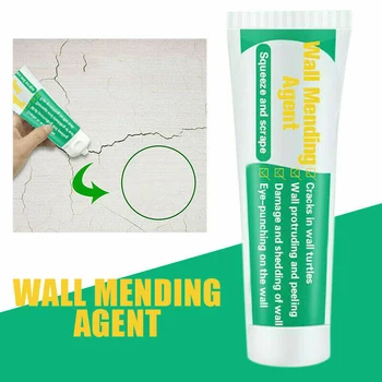 

250ml Wall Mending Agent Ointment Wall Repair Waterproof Wall Crack Nail Repair Agent Walls Peeling Graffito Gap Repair Paste