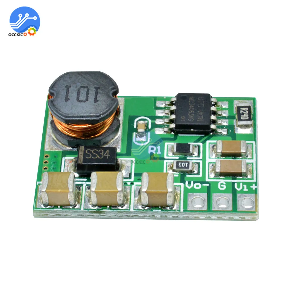 DC-DC преобразователь Boost-Buck 3-15V to-3,3 V-5 V-6 V-9 V-12 V-15 V+/-понижение отрицательного напряжения без контактного зарядного устройства