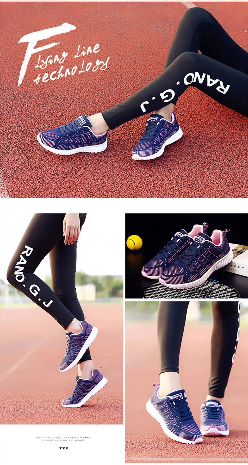 Odipon/спортивная обувь для женщин; обувь для тенниса; коллекция года; модные кроссовки на плоской подошве со шнуровкой и дышащей сеткой; Повседневная обувь; Calzado Deportivo Mujer