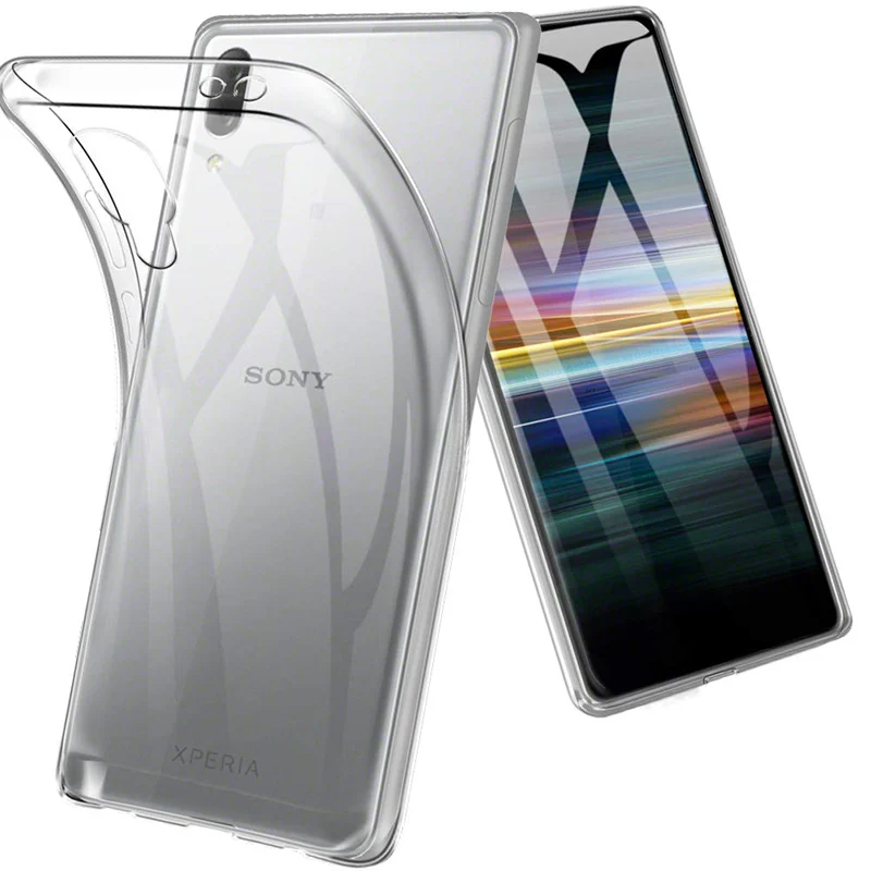 Мягкий ТПУ чехол для телефона s для sony Xperia L3 чехол прозрачный силиконовый чехол ультра тонкий прозрачный телефон противоударный L4312 5,"