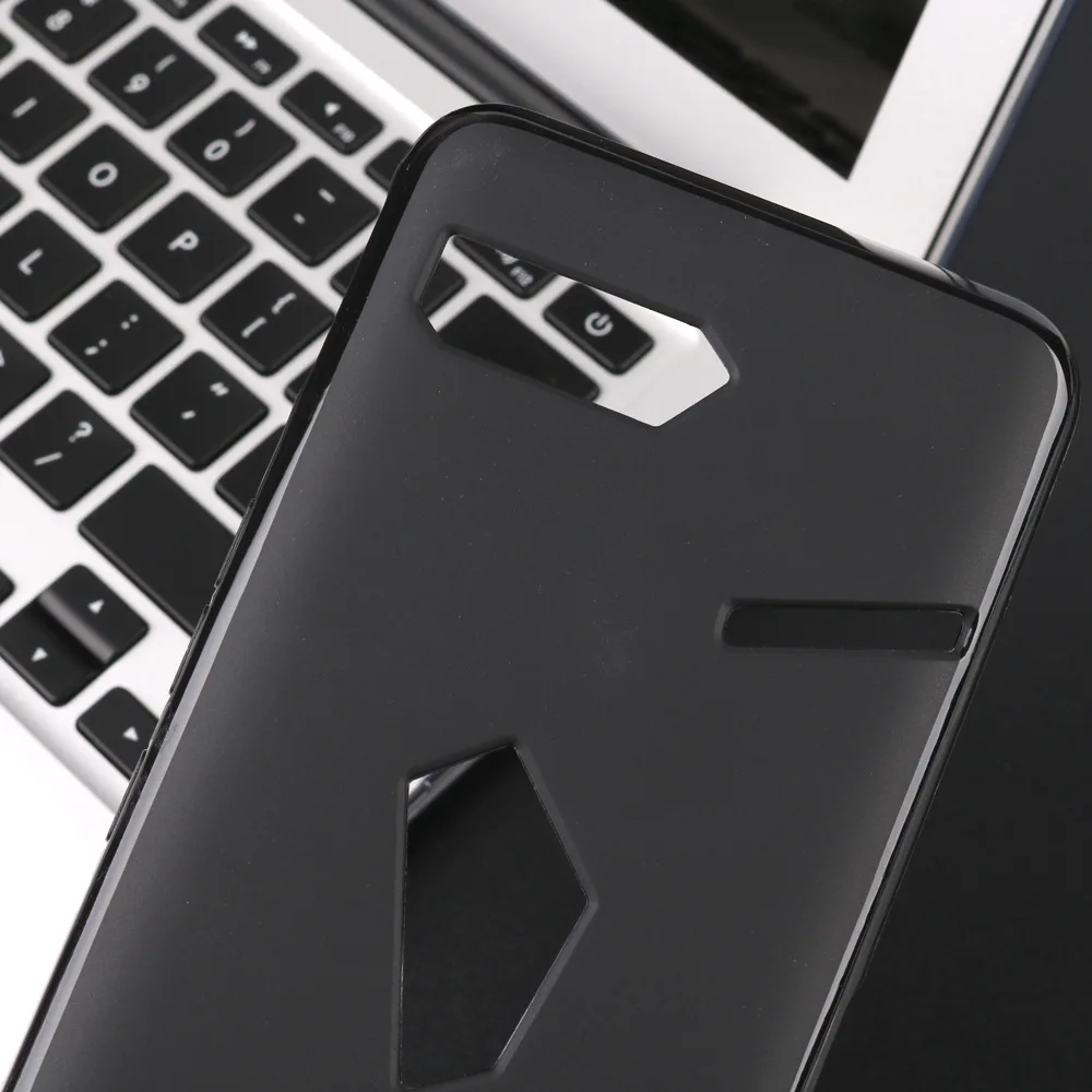 10 шт./партия бампер для ASUS ROG Phone 2 ZS660KLCase матовый чехол Мягкий защитный силиконовый из ТПУ Coque для ASUS 2 ZS660KL