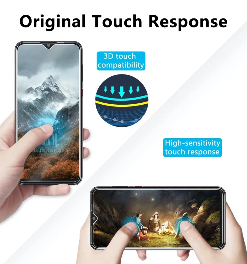 10 шт. Защитное стекло для zte Blade 20 2.5D 9H Премиум Закаленное стекло для zte Blade 20 защитная пленка