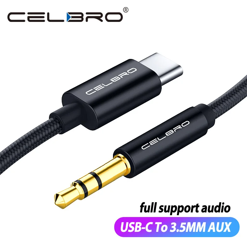 Câble audio USB de type C vers 3.5mm, adaptateur jack, haut