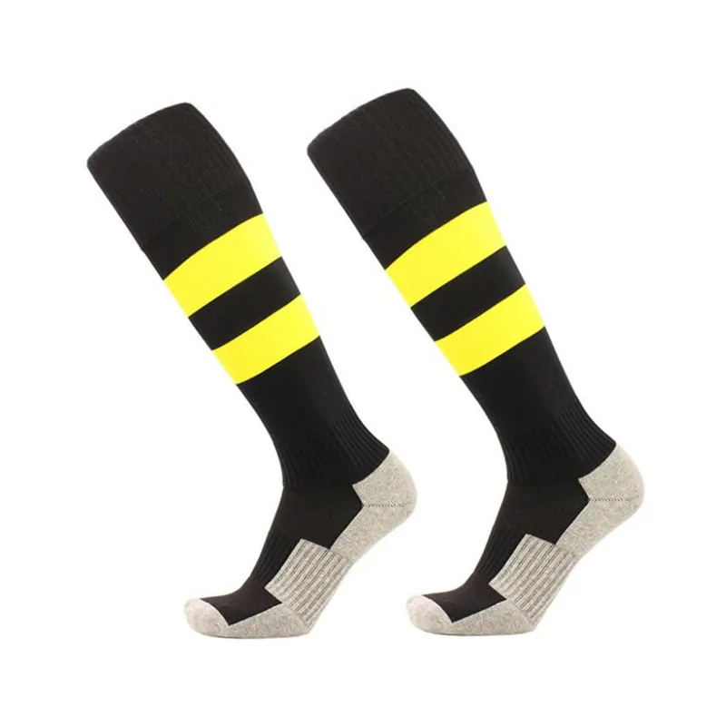 Adult Professional Soccer Socks Football Club Breathable Knee High Training Long Stocking Sports Sock for Men