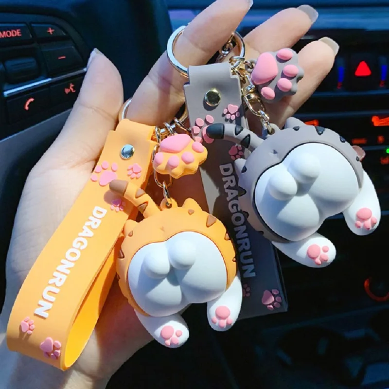 Стильный и веселый корги плюшевые домашние тапочки с кошечкой из мультфильма