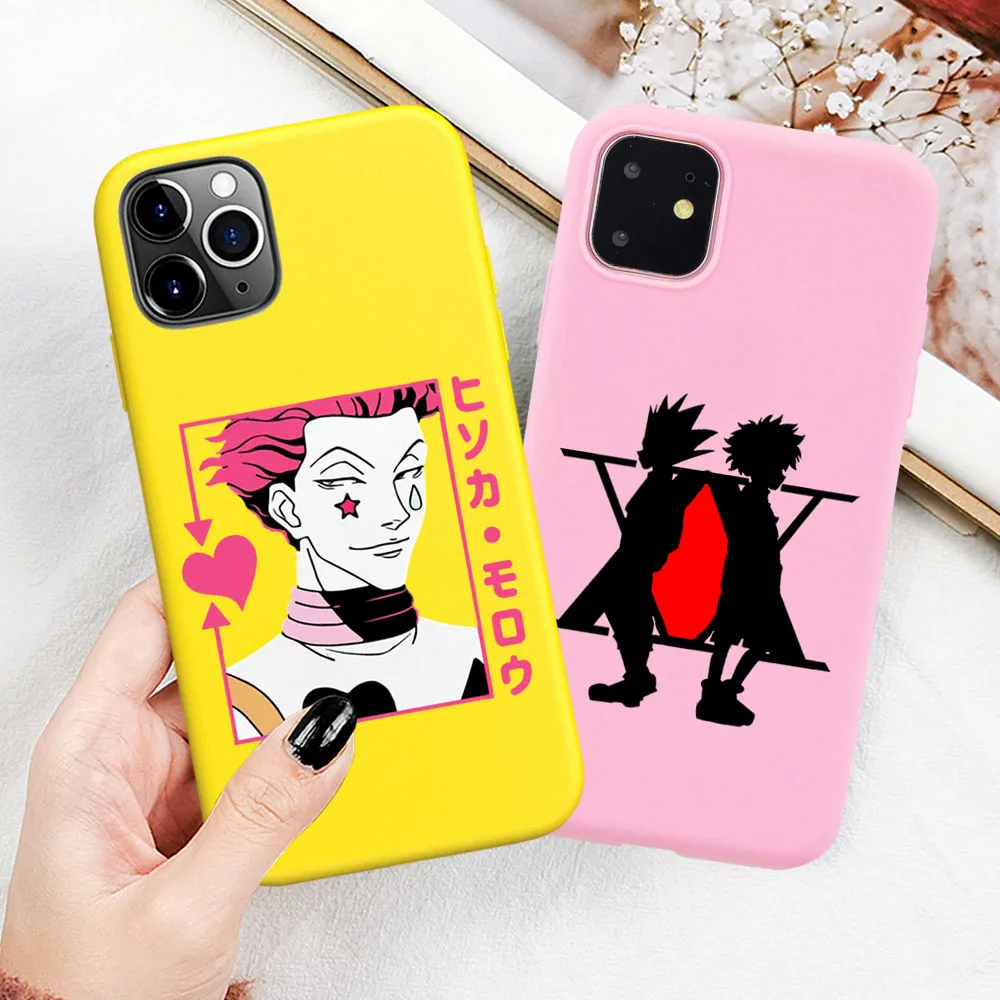 

Hunter X Hunter HXH Anime Killua Zoldyck Soft TPU Silicone Phone Case For iPhone 11 12 Pro Max 8 7 6 6S Plus XR X XS Max 5 5S SE