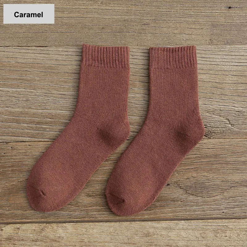 Бесшовные, высокое качество, горячая Распродажа, зимние носки 5 пар/уп., женские теплые зимние носки-тапочки, махровые носки, утолщенные Популярные носки для сна