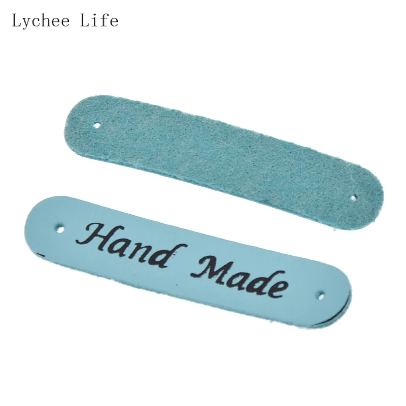 Lychee Life 24 шт./лот микс ручной работы кожаная одежда этикетки для одежды Diy этикетки Diy Швейные материалы