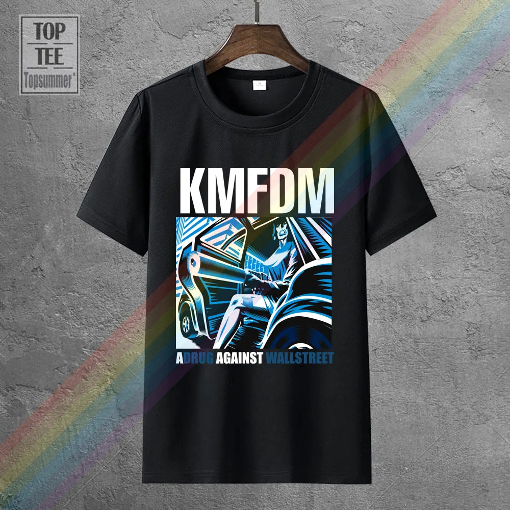 

New Popular Kmfdm A Drug Against War Men'S Black T Shirt Size S 3Xl
