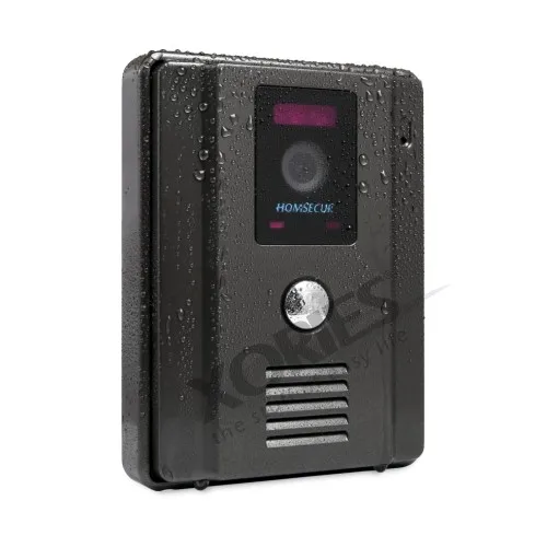 HOMSECUR RU Store " проводной видео домофон с громкой связью+ наружное наблюдение TC011-B+ TM702-B