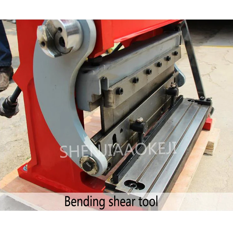 Manual Bending Machine 610mm Shearing Board Machine HSBR-610 Rolling Machine Three In One Copper Iron Aluminum Plate Machine 1PC