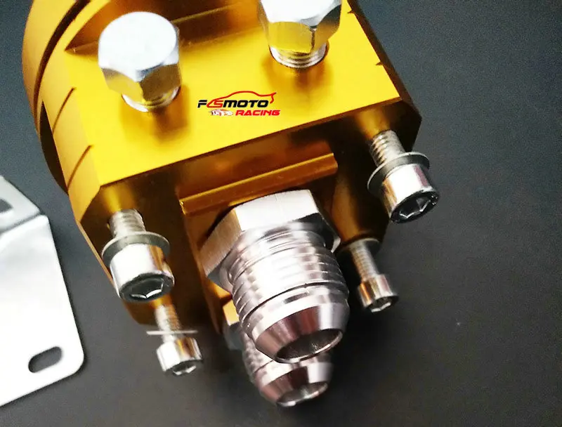 Universal 10-AN10 Cooler Sandwich Plate Adapter+Oil Filter Relocation Kit