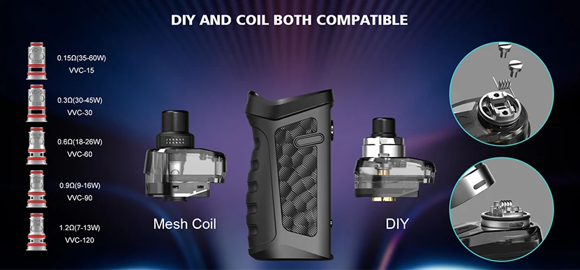 4pcs/lot Original Vandyvape VVC Coils MTL/DL Coils 0.15-1.2ohm