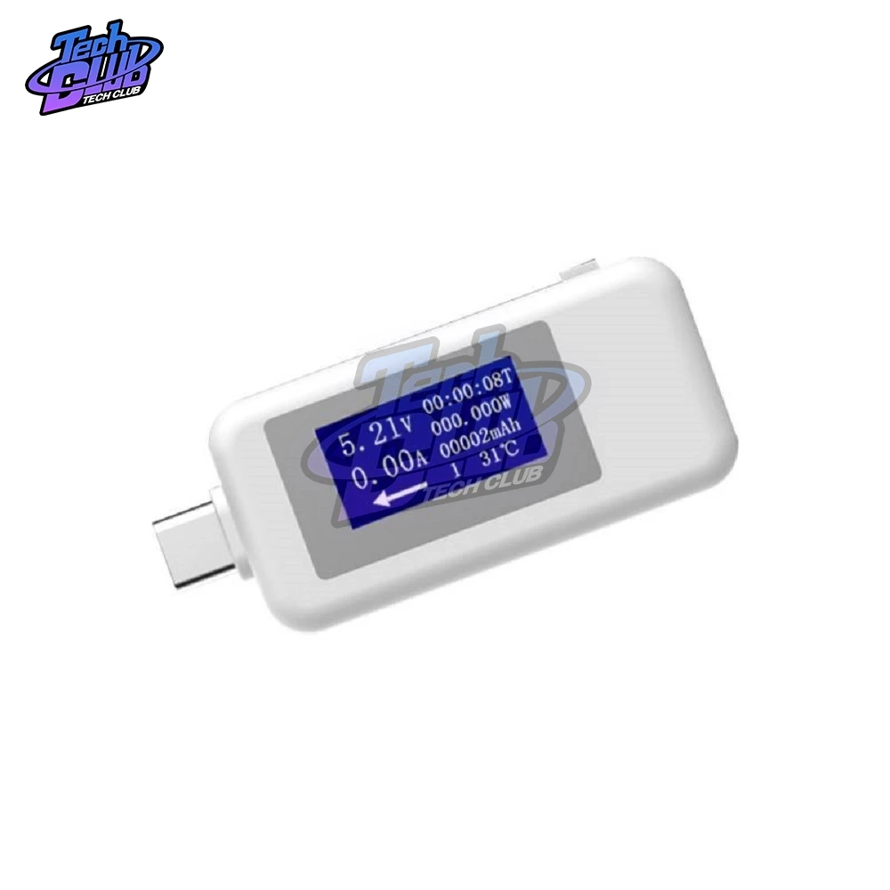 Usb type-C Тестер Многофункциональный ЖК-цифровой измеритель напряжения тока Вольтметр Амперметр детектор Банк питания зарядное устройство монитор