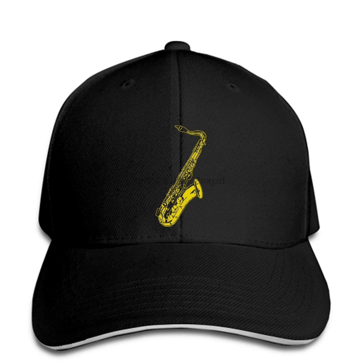 Саксофон-винтажный хипстерский стиль-Унисекс Мужская Бейсболка Snapback Кепка Женская кепка