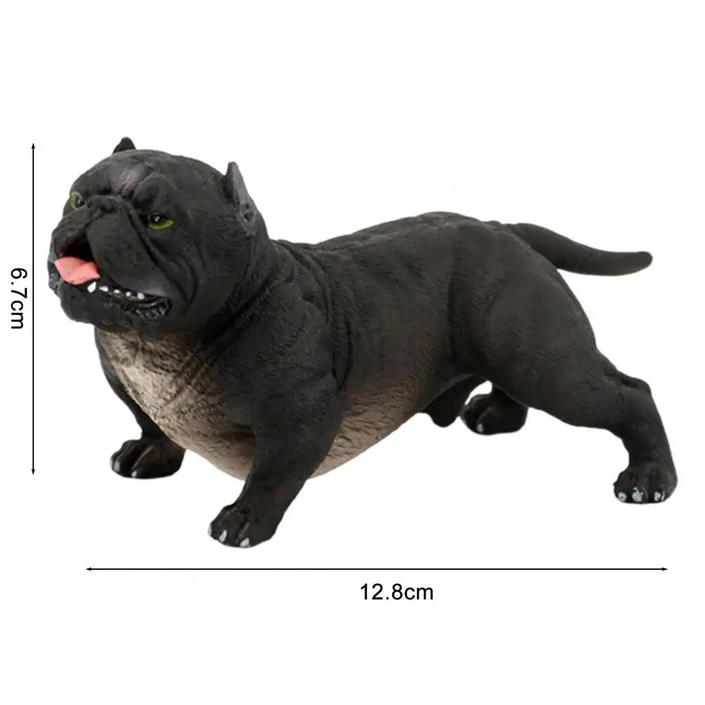 Mini Schattige Puppy Beeldjes Wildlife Dieren Amerikaanse Bully Pitbull-Hond  Action Figure Speelgoed Voor Hobby Collectie Woondecoratie - AliExpress, image size:1001x1001
