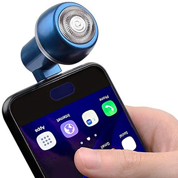 Мобильный телефон бритва бритвы с USB/Micro USB/Type C/разъем освещения plug & play простой в