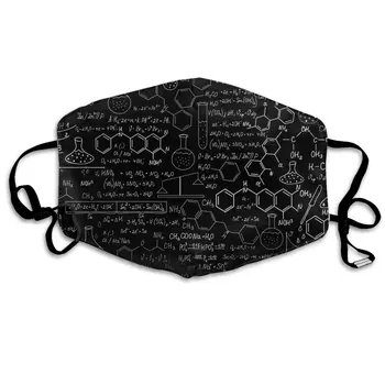 

Abstract Science Chemistry Illustration 3D print Dustproof and windproof mask,washable and reusable, suitable for outdoor sports