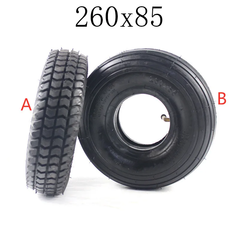 Free Shipping Good Quality Multi-style 260x85 Inner and Outer Tyre Fit ATV and Go Kart Tire and Tube Motor Tire