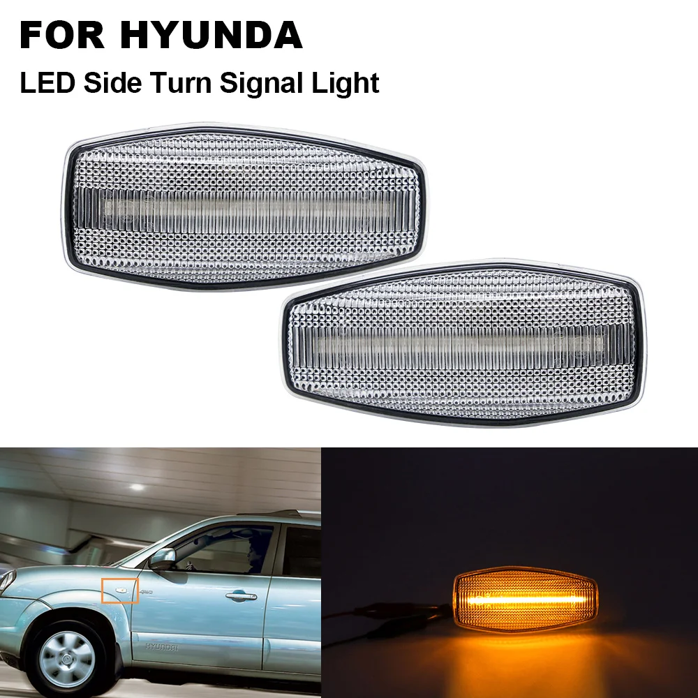 2 шт. поворотники для HYUNDA Sonata Tucson Elantra Tiburon 2003-2006 Accent 2004-2010 | Автомобили и мотоциклы