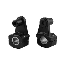 22 мм 28 мм Универсальный анодированный Поворотный руль мотоцикла Riser Bars зажим части