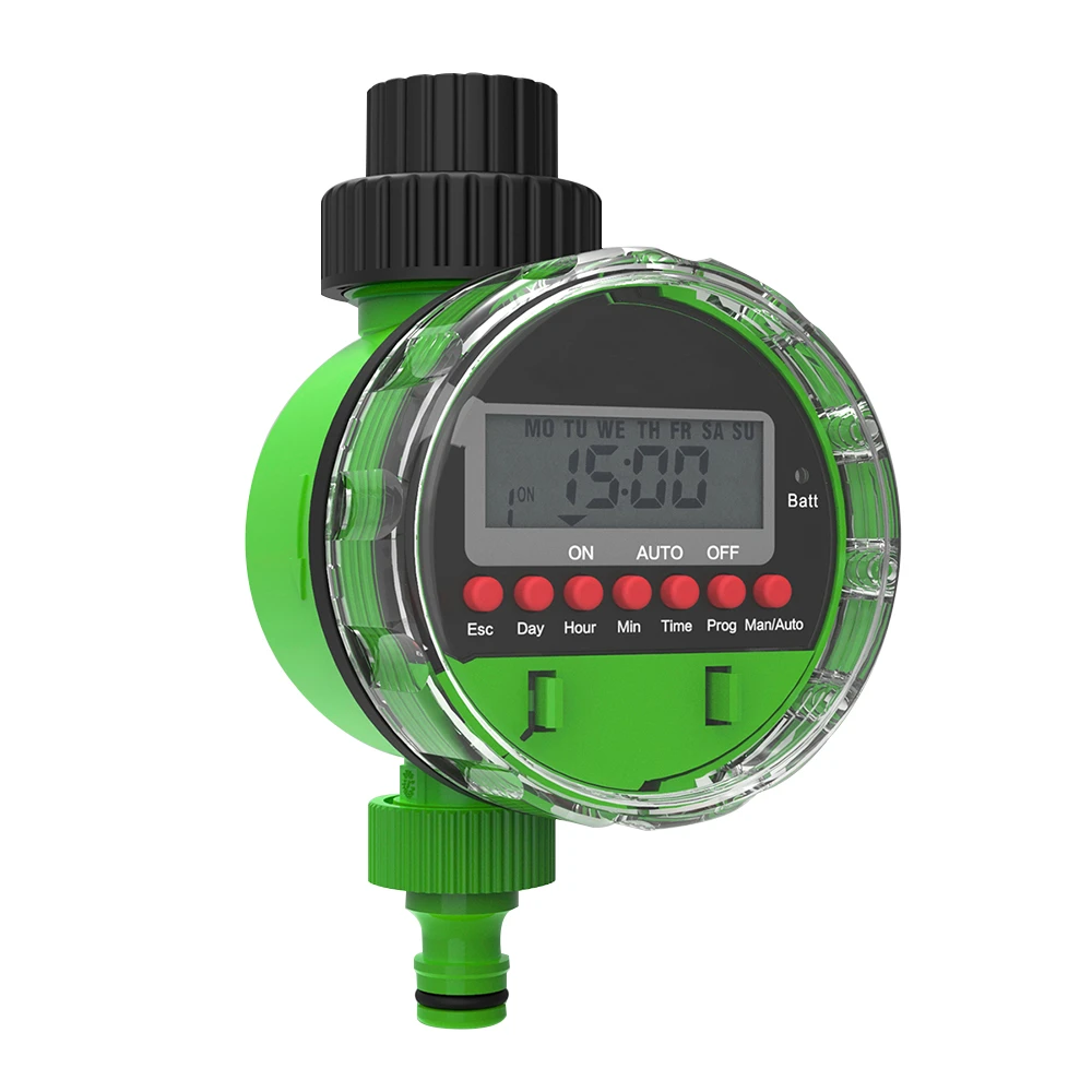 irrigation system kit Garden Automatic Watering Timer LCD Display Automatic Irrigation Controller Home Garden Ball Valve Watering Electronic Device watering kit