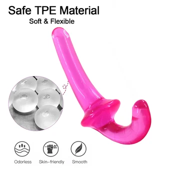 Double Strapon Dildo G Spot Vagina Stimulator Erotic Strapless Dildos for Women Anal Toys for Adults Sex Toys for Lesbian 3
