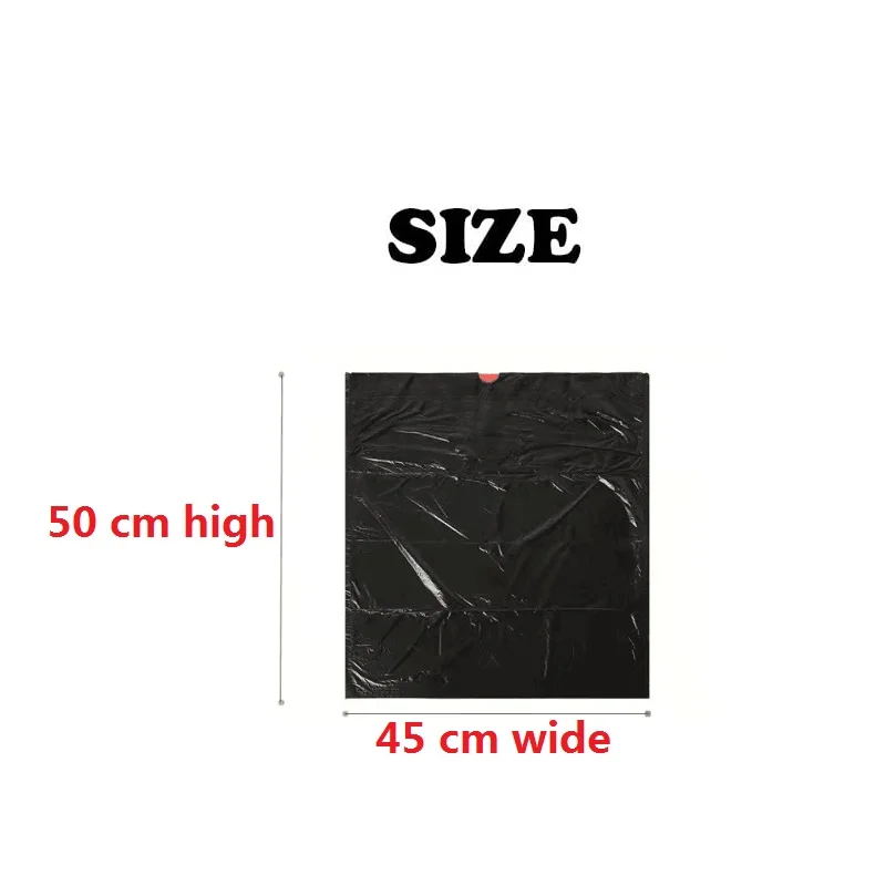 5roll 100pcs Mini Garbage Bag Household Thickened Small Desktop Garbage Can  Garbage Bags Disposable Trash Bags Kitchen Tools - Trash Bags - AliExpress