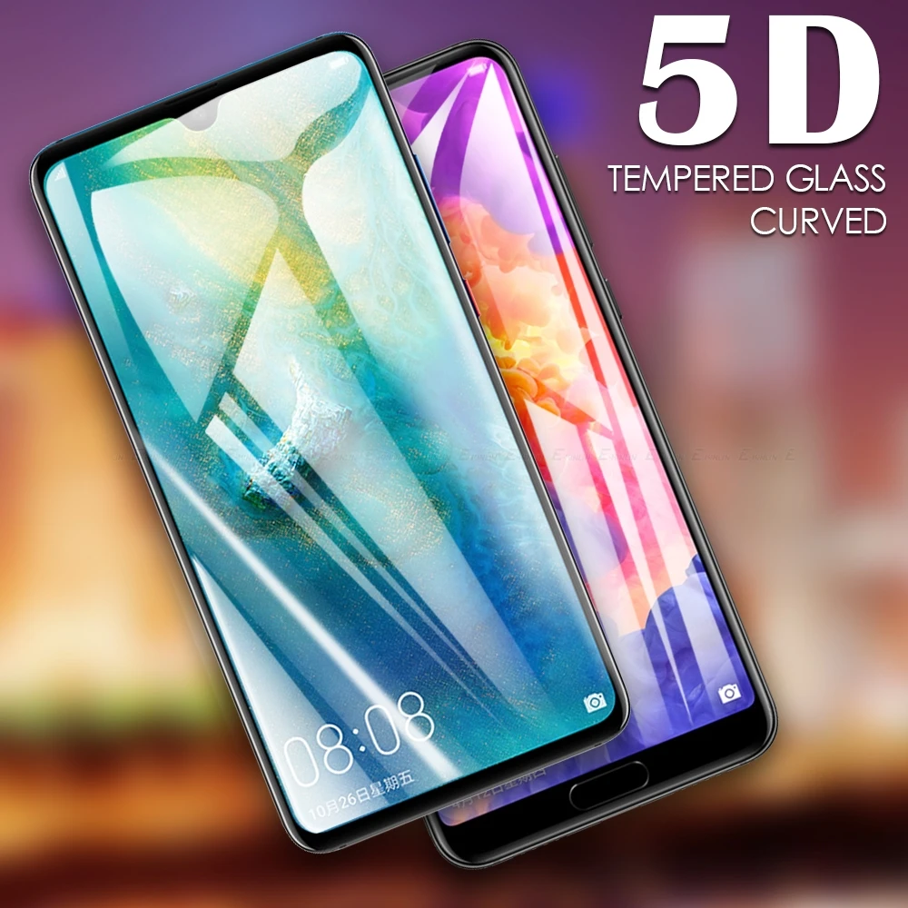 

5D Curved Tempered Glass Case Full Cover Screen Protector For HuaWei Honor Mate 30 RS 20 X 5G 20S 10i 10 9X 8X P20 P30 Pro Lite