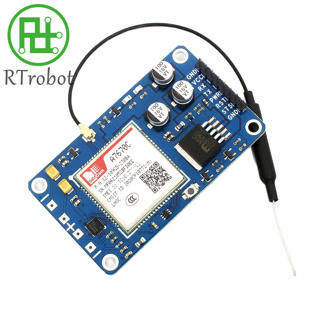 Torta de Framboesa Compatível com Stm32 Cat 1 Módulo é Etc Sim A7670c A7670sa 4g Lte - Imagem 2