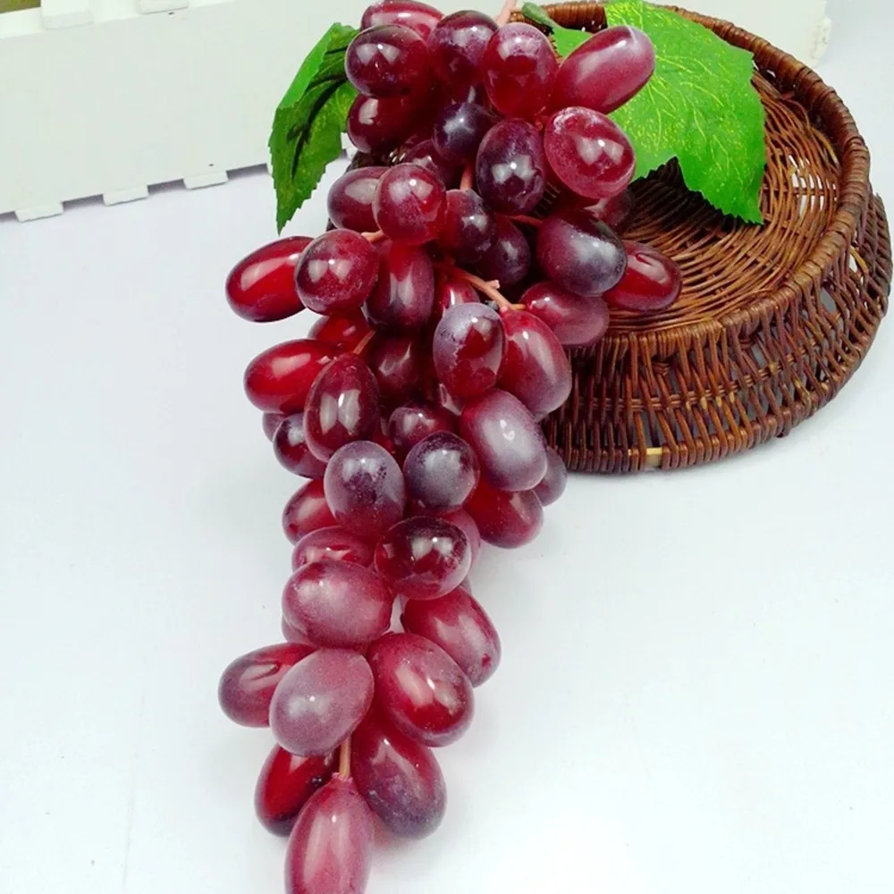 Искусственный виноград лист имитация винограда фрукты имитация изюм модель искусственных фруктов реквизит украшение домашний декор