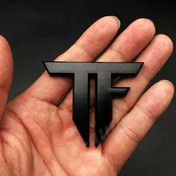 

Black Metal Transformers TF Autobot Deception Auto Emblem Badge Decal Sticker