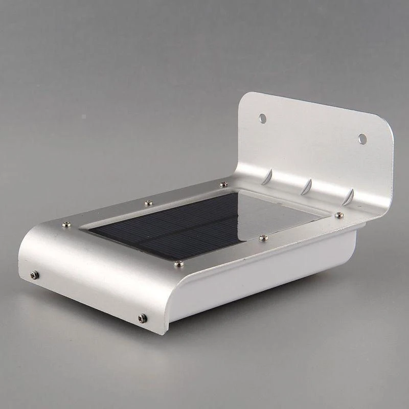 

16 LED Solar Power Motion Sensor Light Wall Garden Lamp outdoor Alloy+Plastic