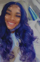 Allove de la onda del cuerpo de la peluca con malla Frontal transparente 13x4 peluca Frontal de encaje pelucas de cabello humano para las mujeres negras 28 30 pulgadas peluca con malla Frontal