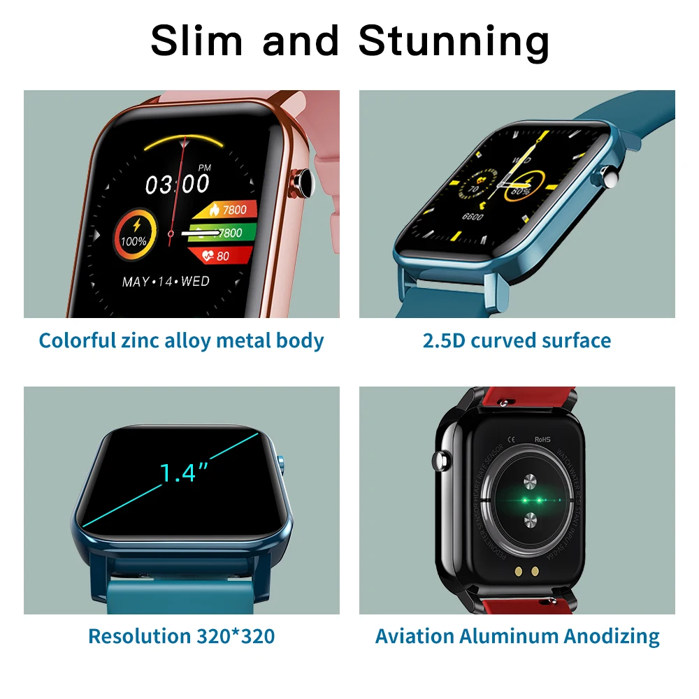 US $25.52 2020 KOSPET GTO Smartwatch Men Fitness Tracker Heart Rate Ip68 waterproof Bluetooth Smart Clock Women Sports Band For Kids