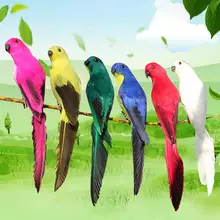 20 см имитация попугая Макау окно птица пена перо большой попугай домашнее украшение украшения для сада Птица