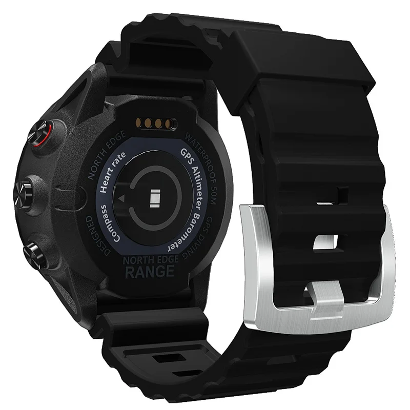 US $108.90 North Edge Range New Mens Sports Fashion Multifunctional Pedometer Bluetooth Heart Rate Detection Smart Watch