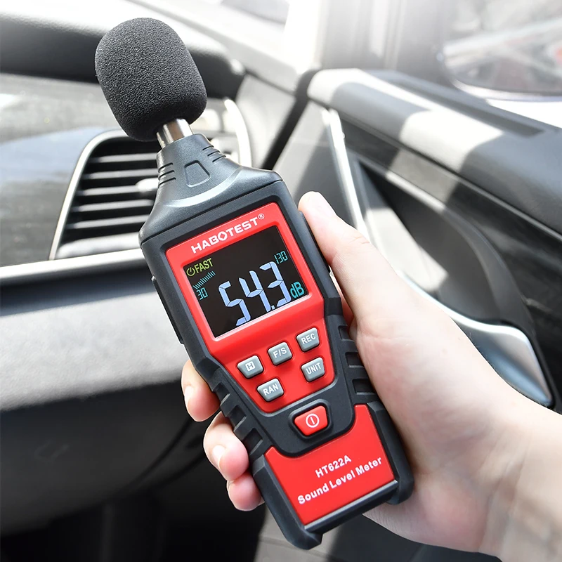 Habotest HT622A цифровой измеритель уровня звука регистратор 30 ~ 130 дБ диагностический