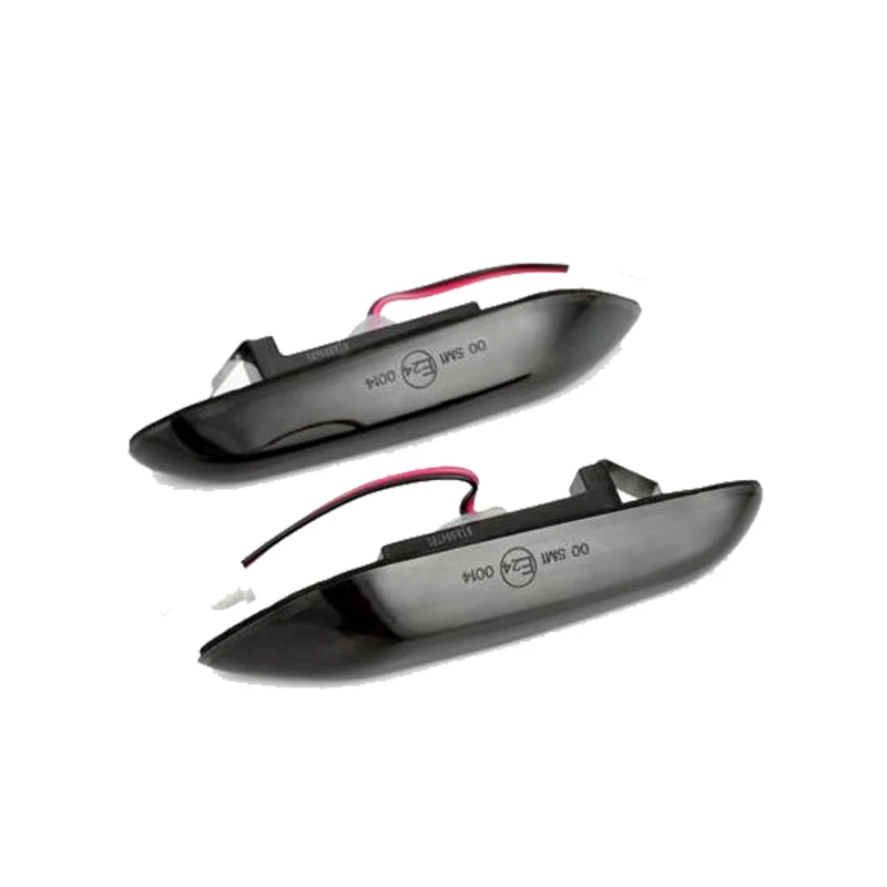 

ALLOMN 2pcs Car LED Turn Signal Lamp Turn Signal Lights Side Marker Indicator Blinker Lamp for BMW E90 E91 E92 E93 E36 E60