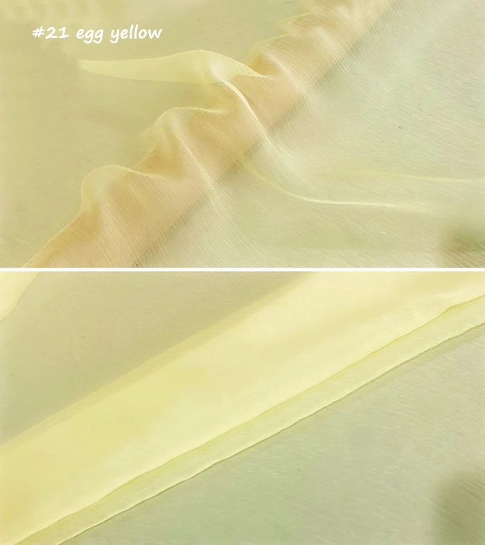 Luxurious Crinkled Pure Mulberry Silk Chiffon Scarf
