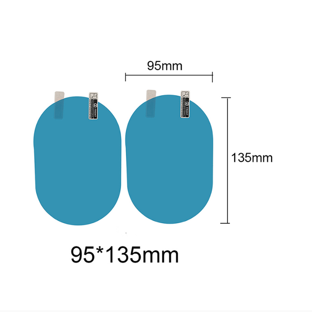 Car Sticker Rainproof Film for Car Rearview Mirror Car Rearview Mirror Rainproof Film Anti Fog Clear Sight Car Accessories