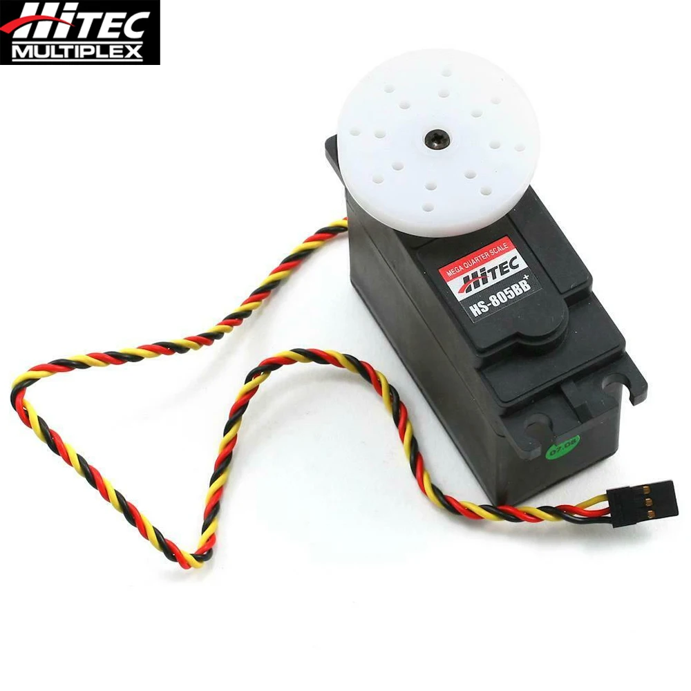 Hitec HS 805BB + 152g/24 7 кг/.14 сек. Большой большой крутящий момент в масштабе 2BB Аналоговый