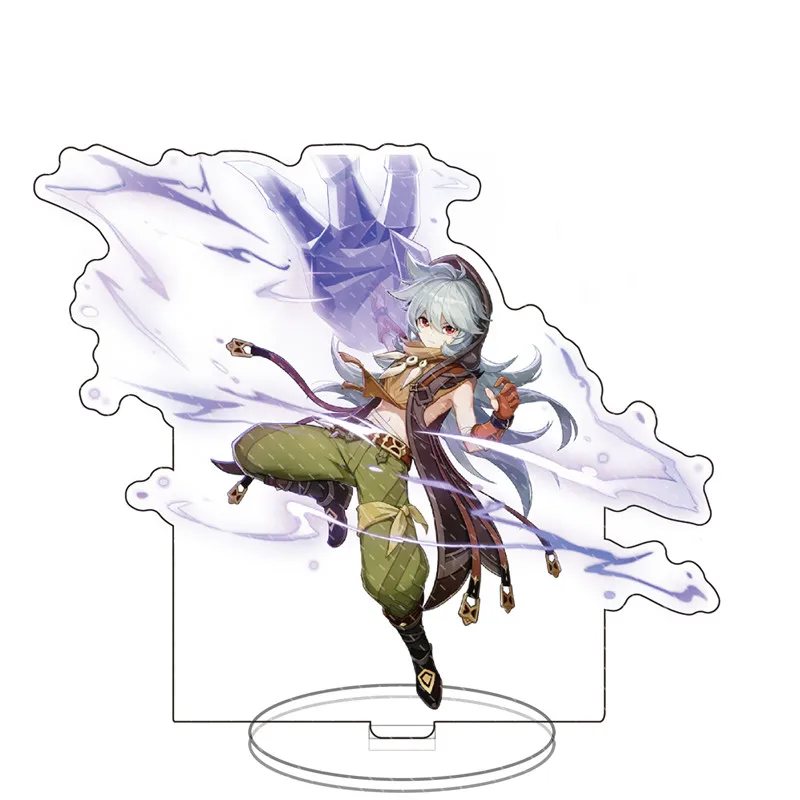Genshin Impact figure trinket cosplay keychain Acrylic Stand figurines