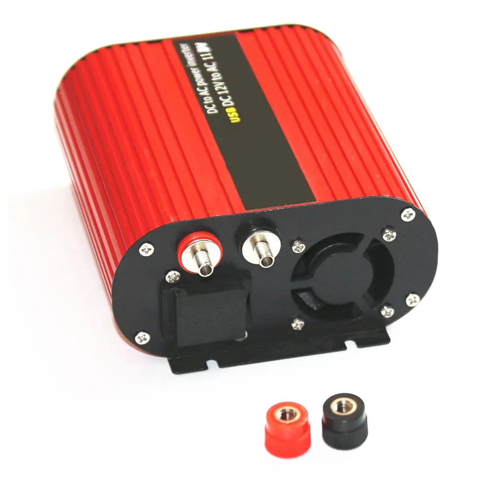 800 Вт автомобильный инвертор DC12V к AC110V Dual USB Преобразователь мощности высокая эффективность преобразования трансформатор из алюминиевого сплава
