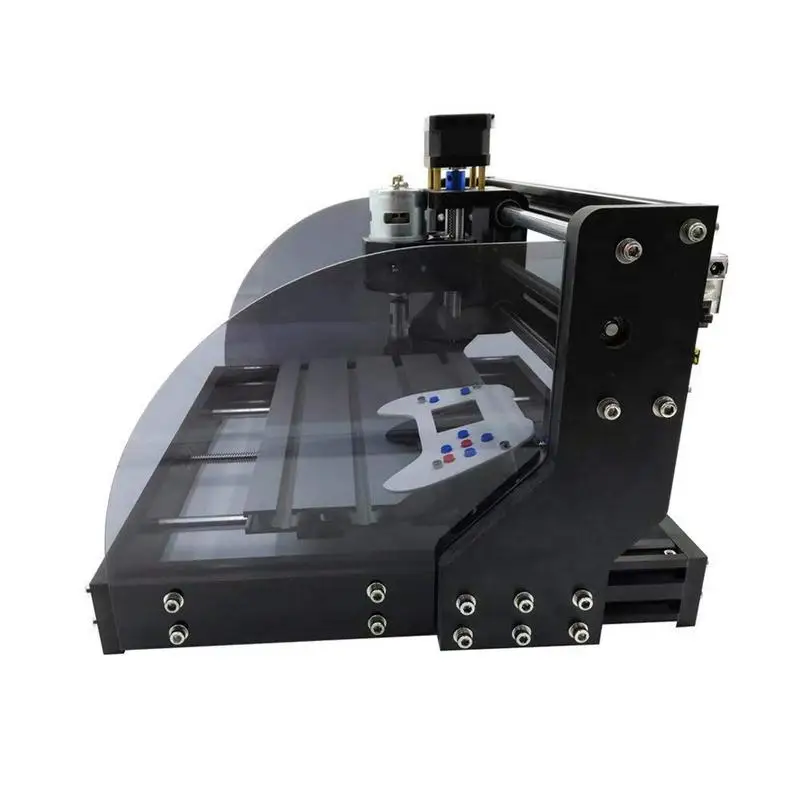 15 Вт фрезерный станок с ЧПУ Хобби DIY гравировальный станок для дерева PCB ПВХ Мини CNC3018 лазерный гравер