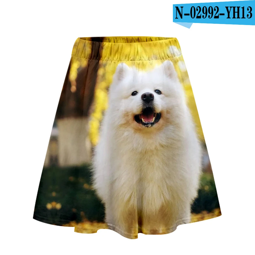 Samoyed юбка Harajuku Повседневная стиль Harajuku поп юбки новые сексуальные Kpop Женские повседневные горячие продажи самоедные юбки - Цвет: D