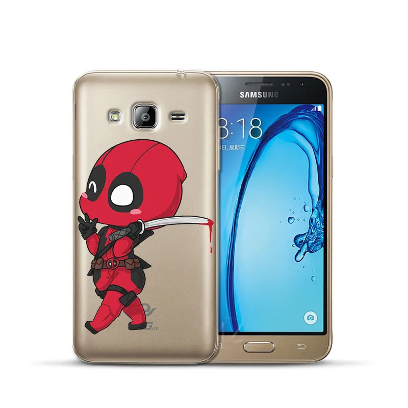 2332 Дедпул от Marvel мультфильм для Samsung Galaxy J3 J4 J5 J6 J7 J8 плюс J2 премьер-чехол для телефона чехол Чехол-футляр Капа - Цвет: 2332
