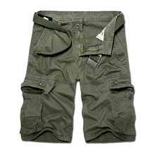 Мужские шорты-карго PUI TIUA, военные, повседневные, камуфляжные,, мужские шорты Armygreen, хлопковые шорты размера плюс, уличная одежда в стиле хип-хоп